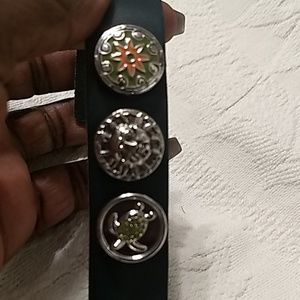 Snap Button Strap Bracelet